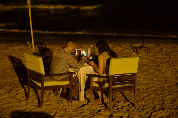 Romantic Beach Dinner at Edde Sands